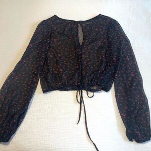 Urban Outfitters sheer top - M
